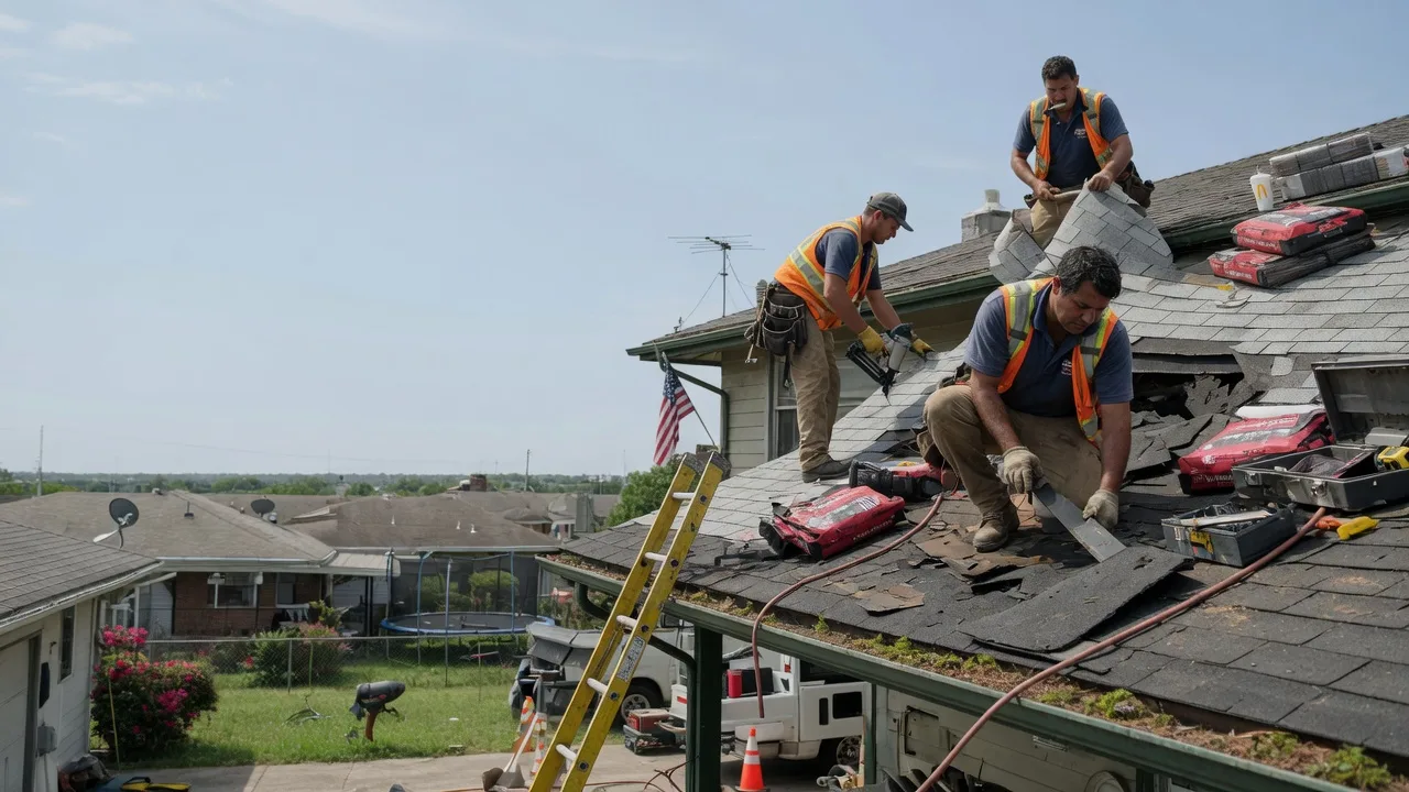 Roof Repair in Bennington, OK near me